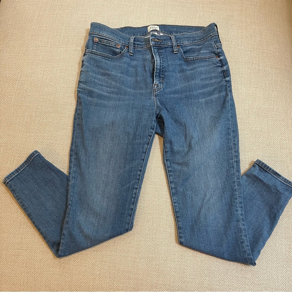 J Crew Denim Toothpick Jean size 31